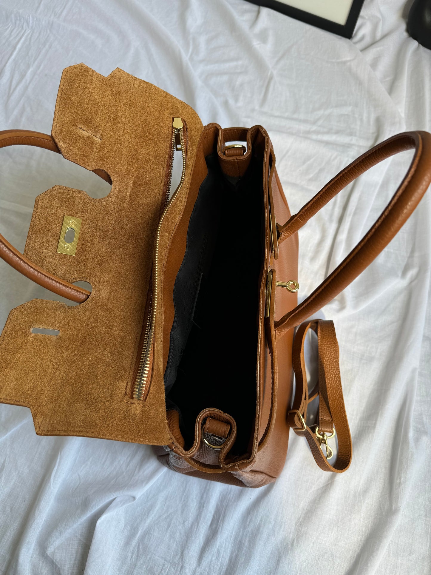 borsa in vera pelle