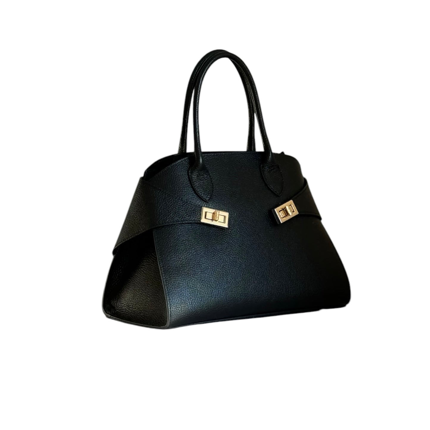 borsa con manico e tracolla