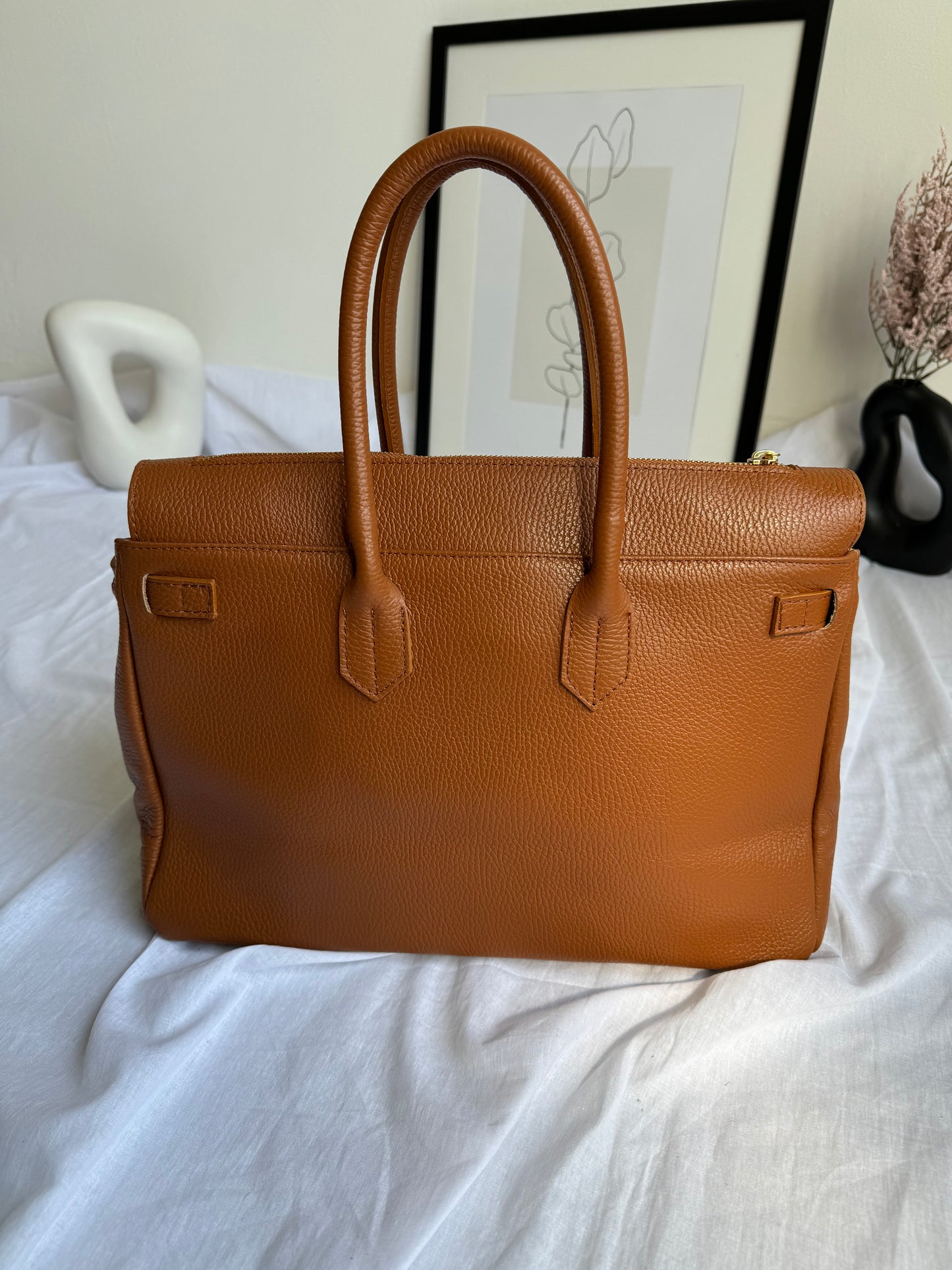 borsa in vera pelle