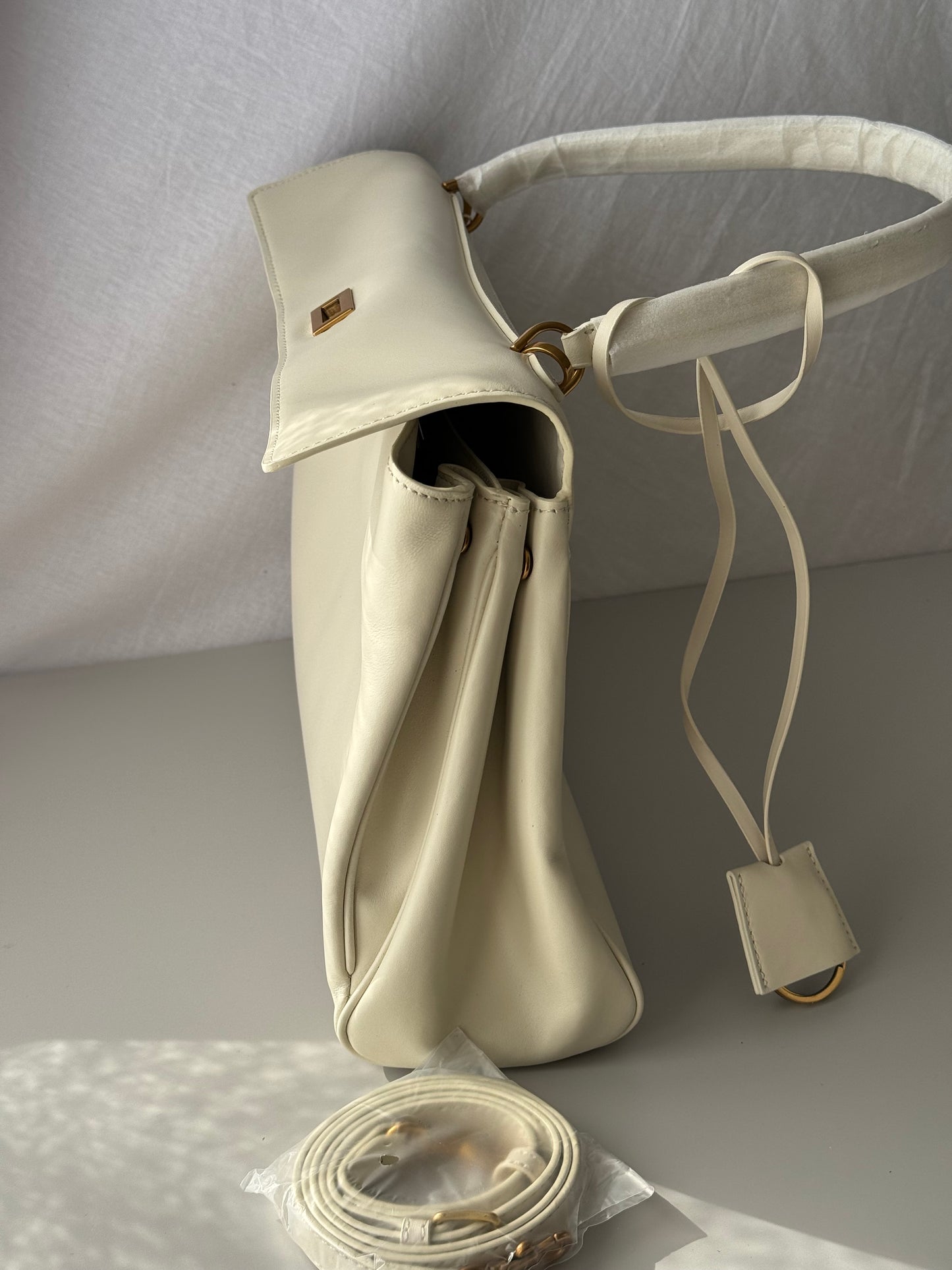 borsa tote in vera pelle
