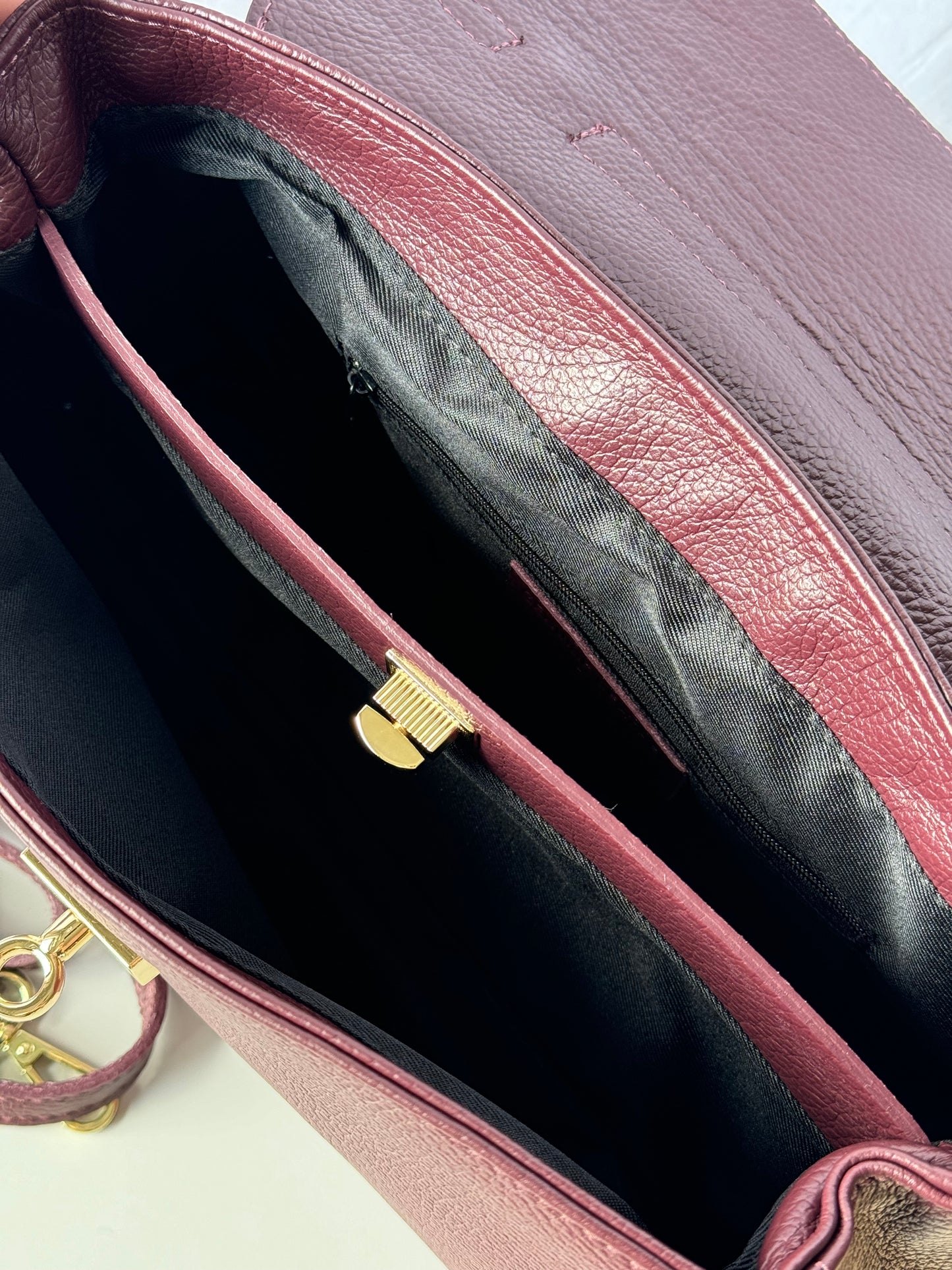 Borsa mini in pelle