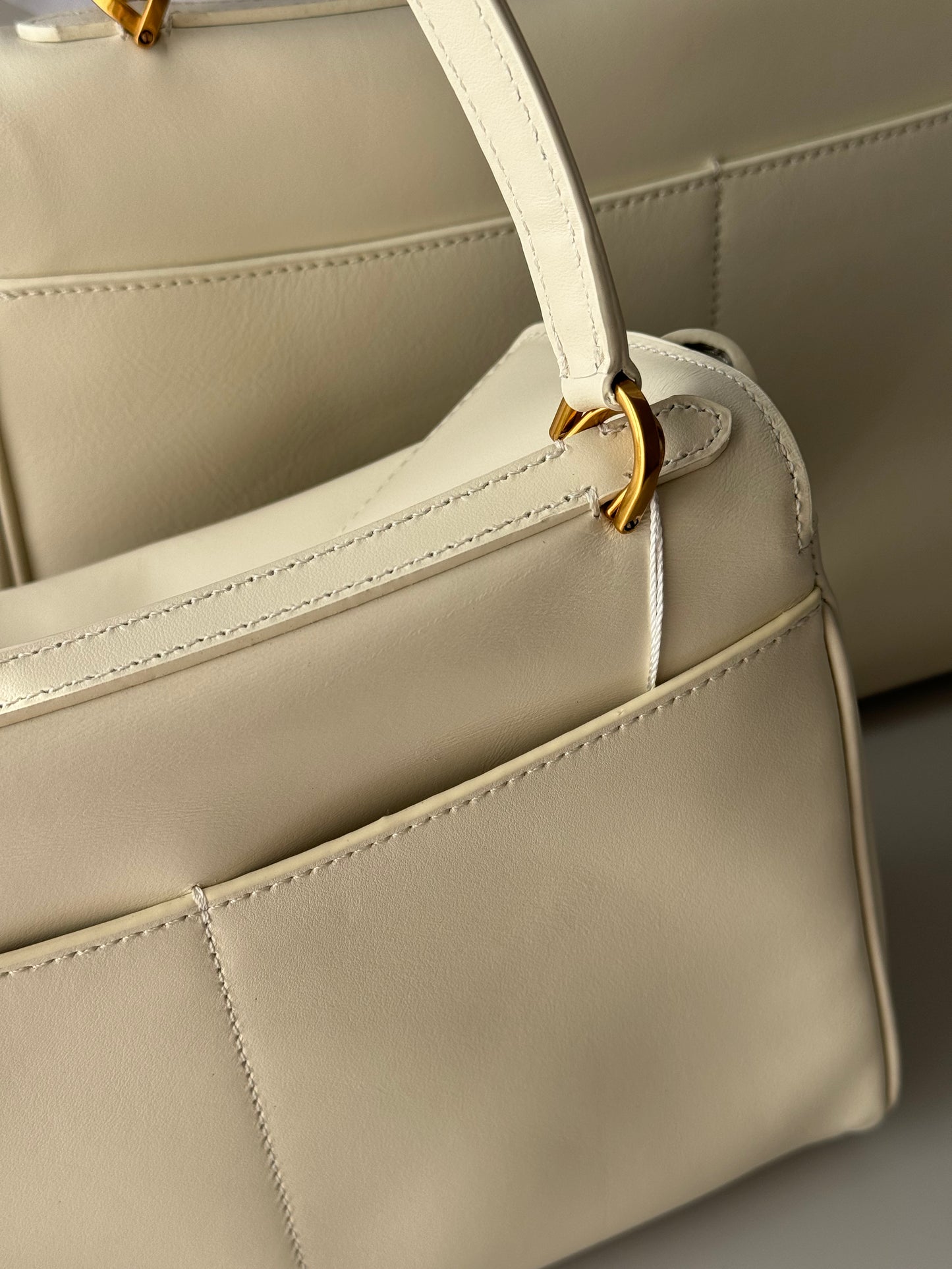 borsa tote in vera pelle