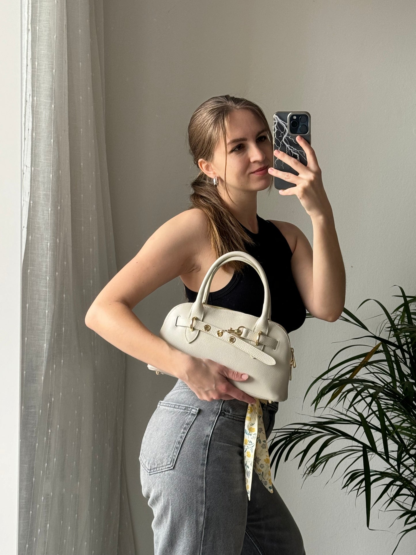borsa a mano con tracolla