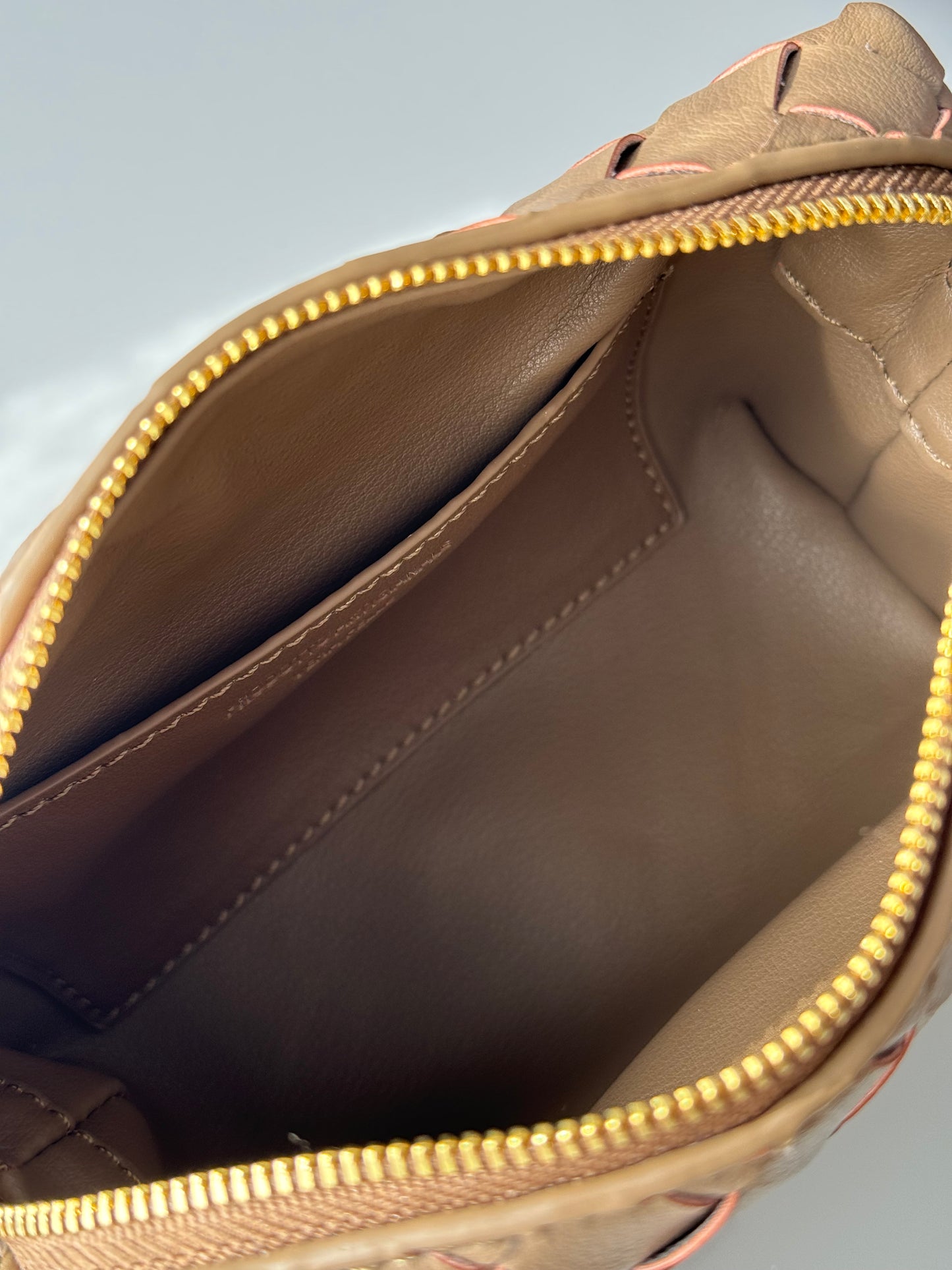 borsa a tracolla intrecciata