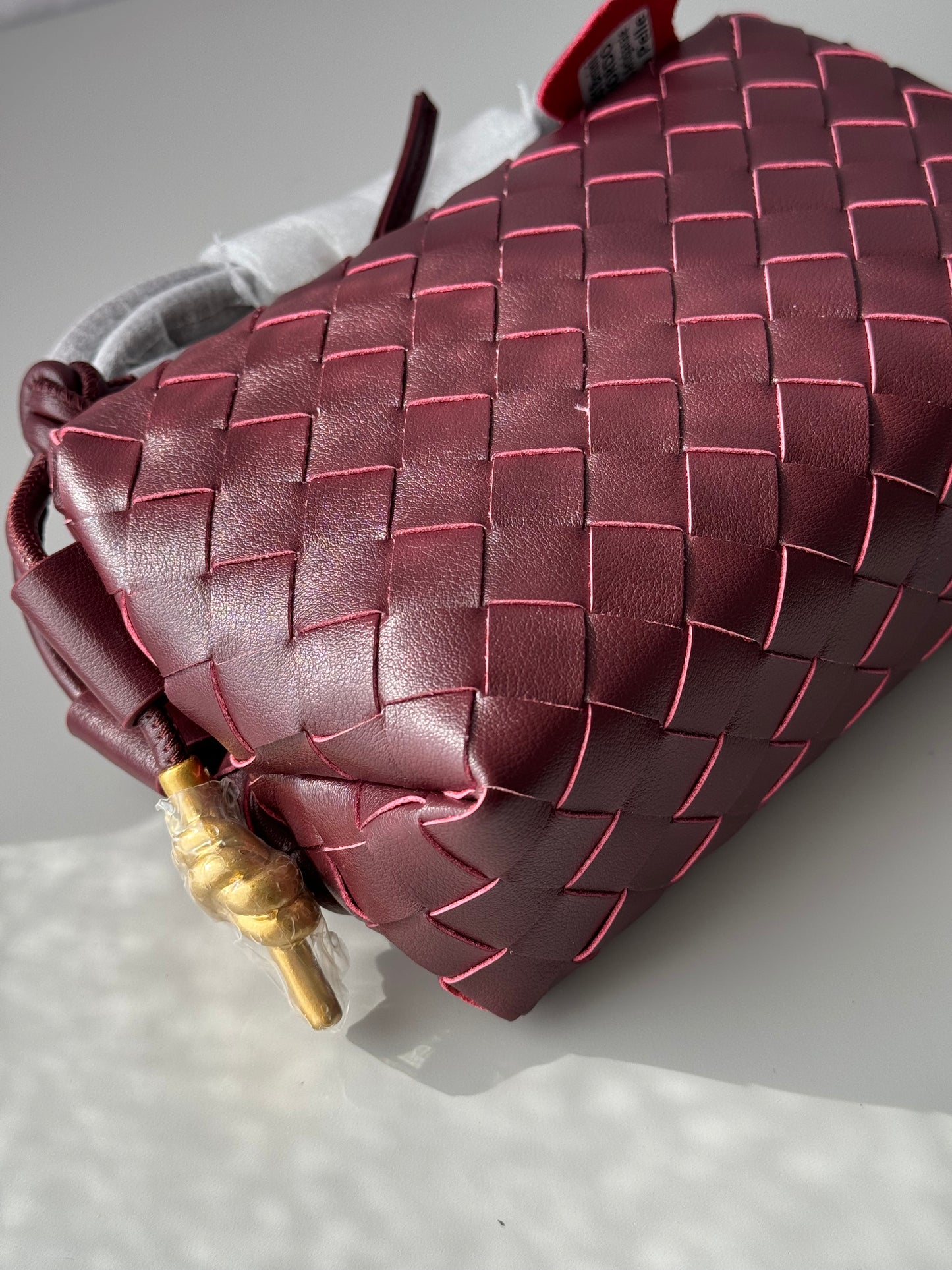 borsa a tracolla intrecciata