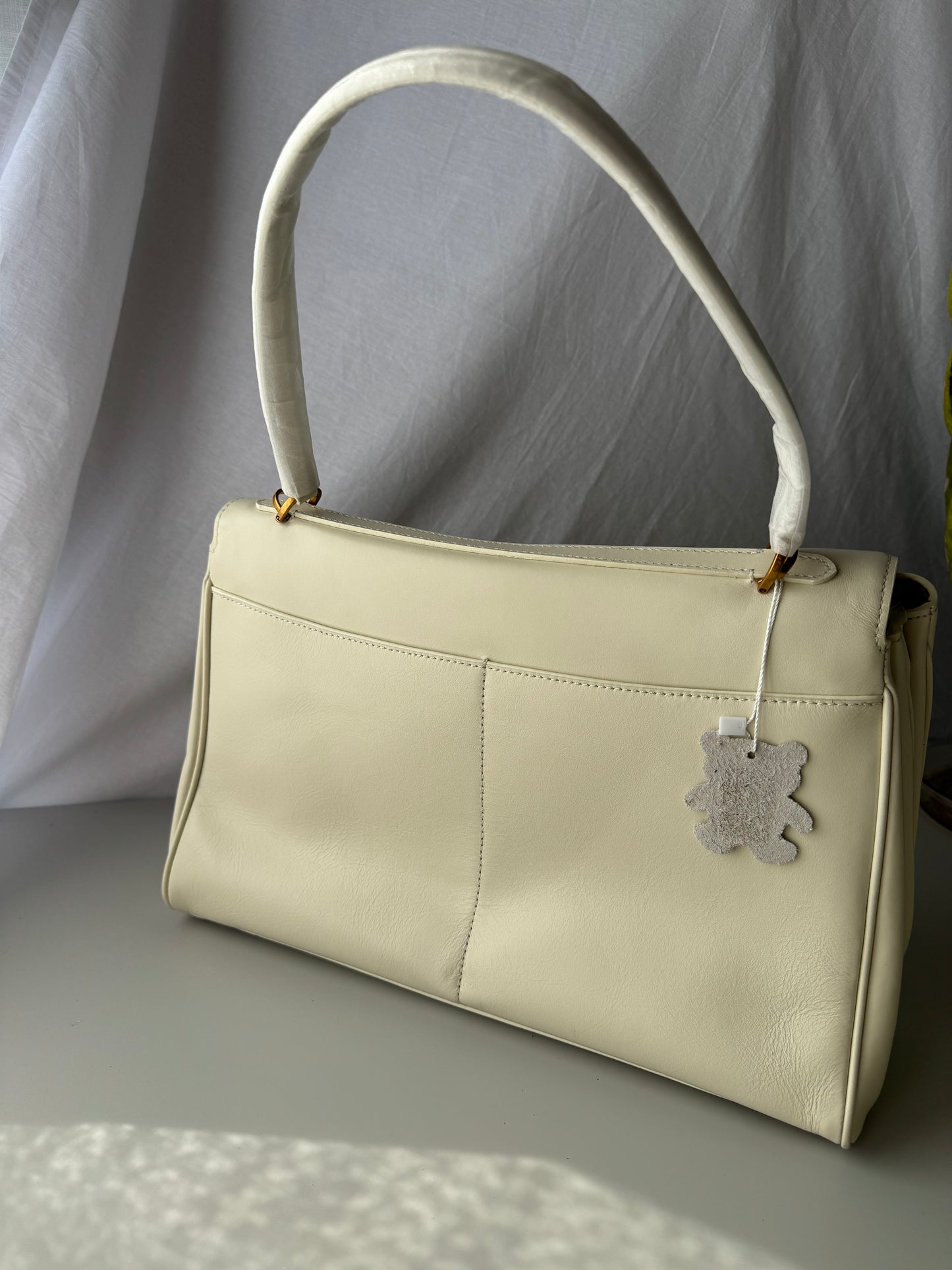 borsa tote in vera pelle