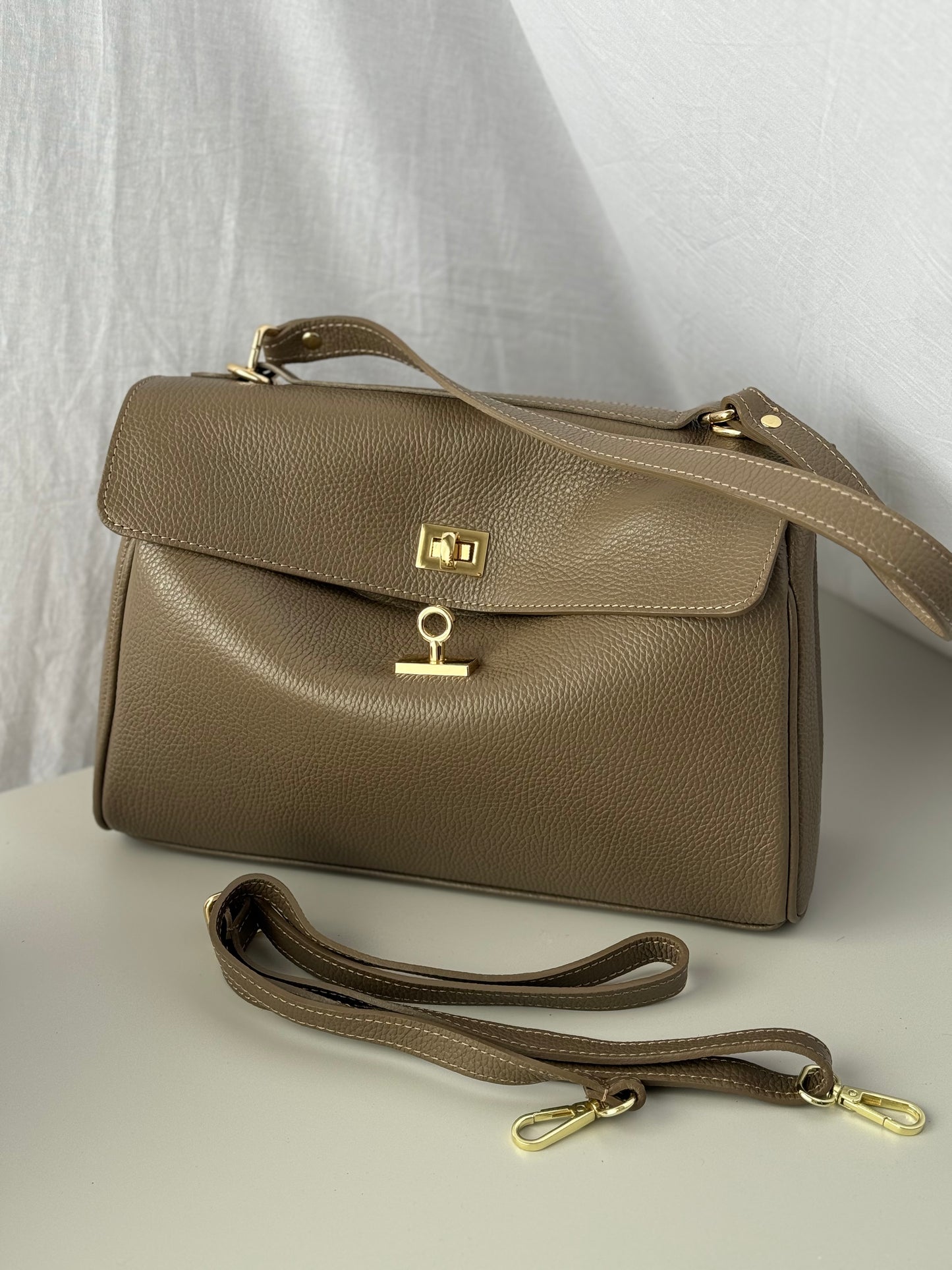 Borsa mini in pelle