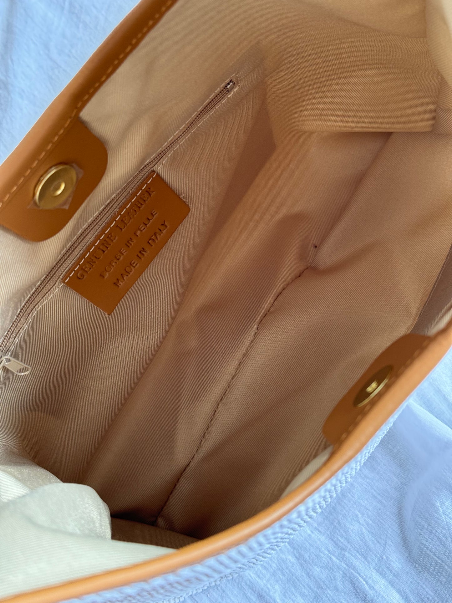 Borsa hobo in rafia