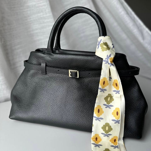 borsa con manico e tracolla