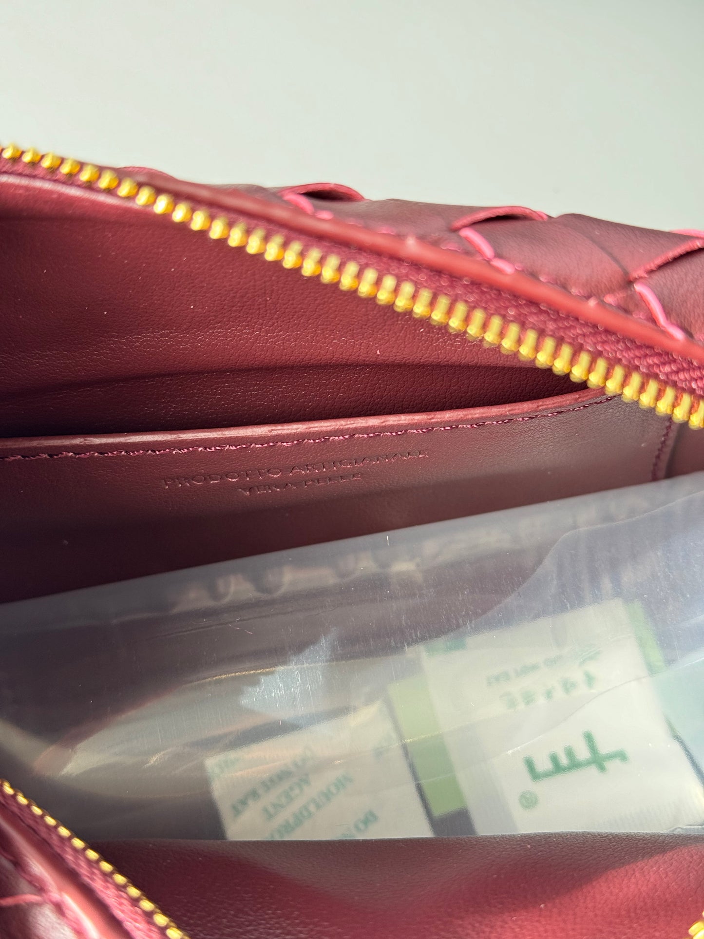 borsa a tracolla intrecciata