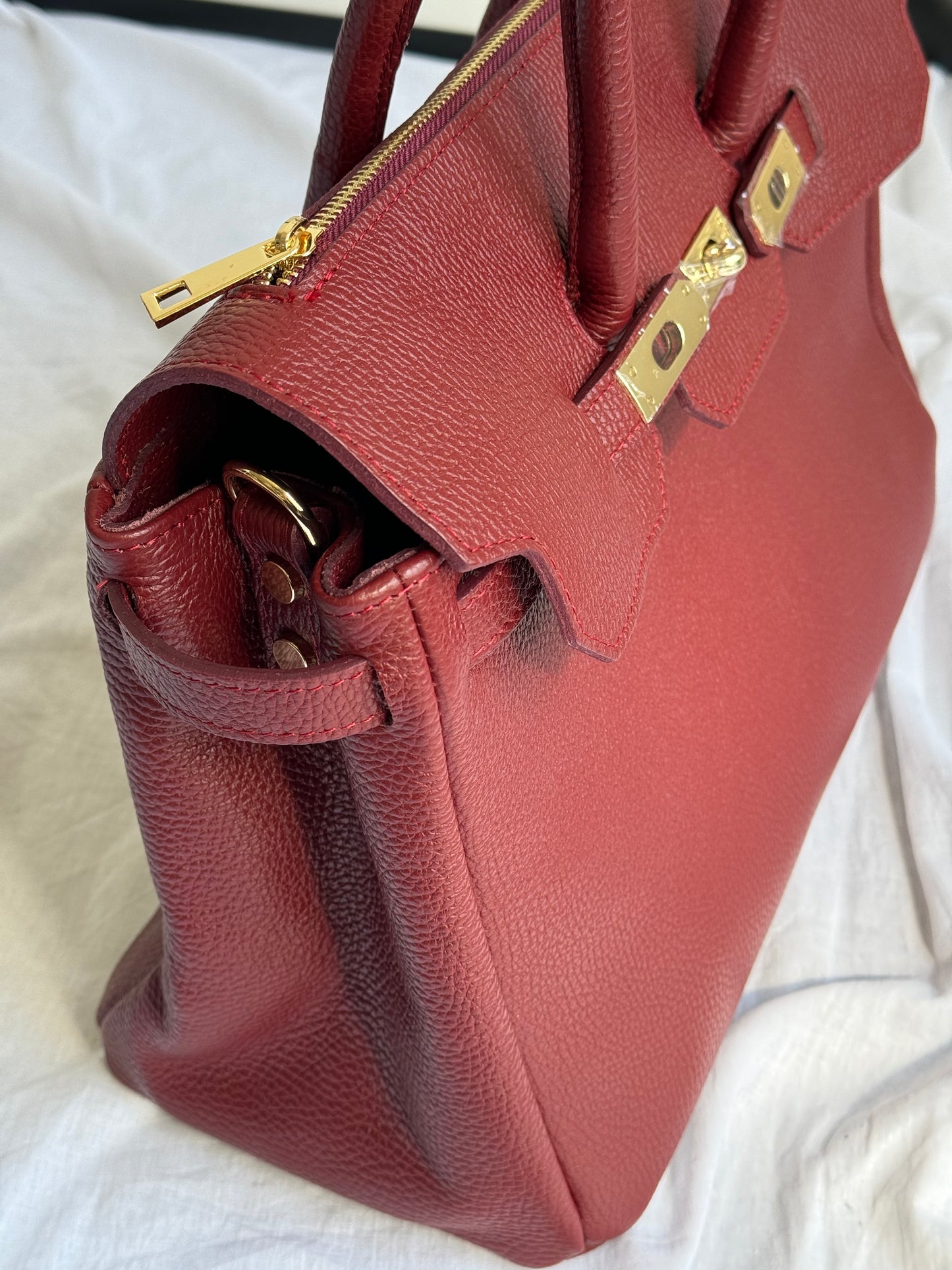 borsa in vera pelle