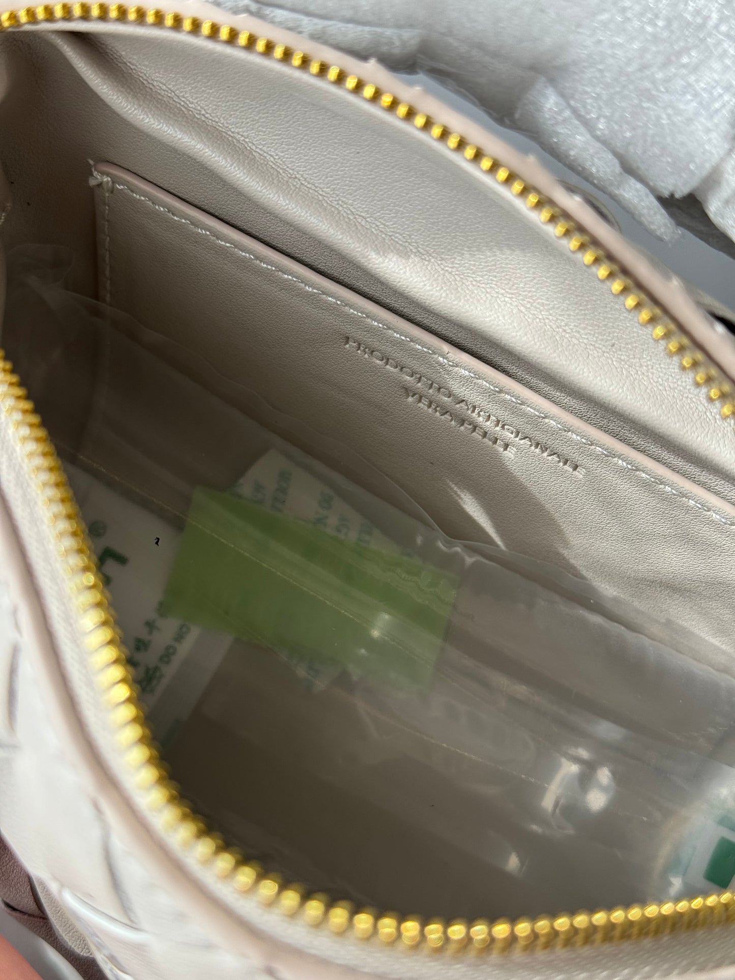 borsa a tracolla intrecciata