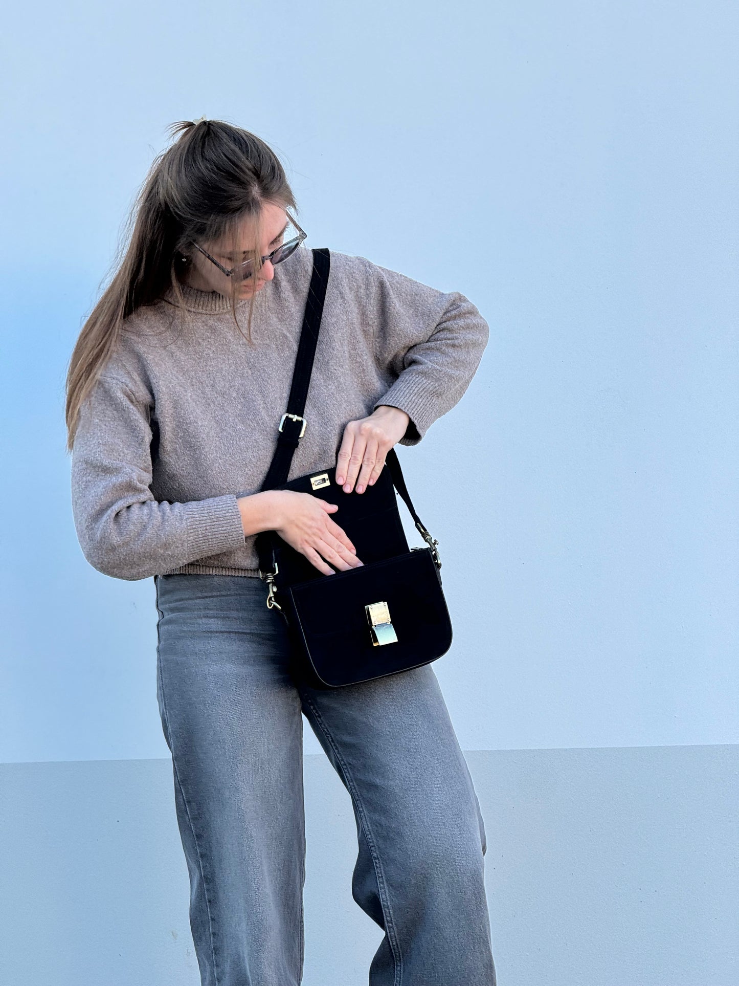 Borsa con tracolla